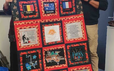 Presenting our Jonathon Church Recipient Quilts