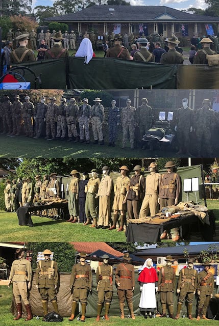 Neighbourhood ANZAC Day Service and Donation to AHQ – 25 April 2023