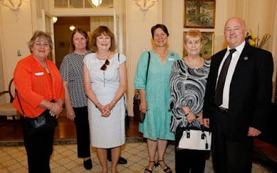 Aussie Hero Quilts Visit to Government House by Sue N