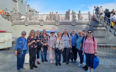 Family Sailing Day with HMAS Sydney by Hilary P