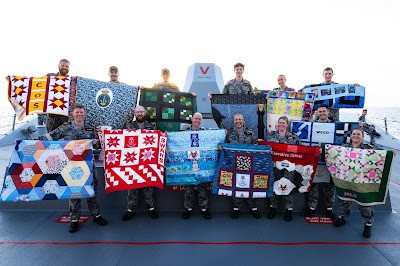 Quilts for HMAS Sydney…..