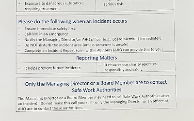 A bit of Aussie Hero Quilts business…