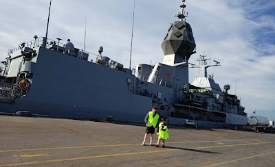 HMAS Ballarat visit in Hobart by Anne Horner