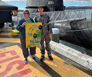 Submarine Tour HMAS Farncomb by Lyn R