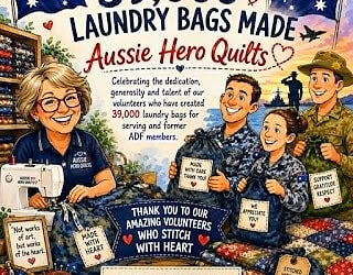 Part 11 of the Tales of the travelling 15th Anniversary Laundry Bags.